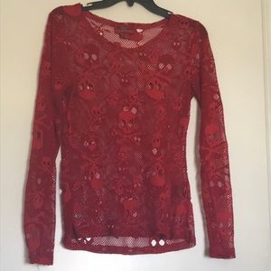 Holey long sleeve